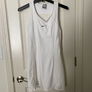 White Nike tennis dress